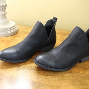 Women’s Nora Faux Leather Cut Out Ankle Boots